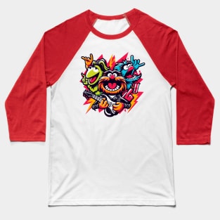 Dr Teeth And The Electric Mayhem #006 Baseball T-Shirt